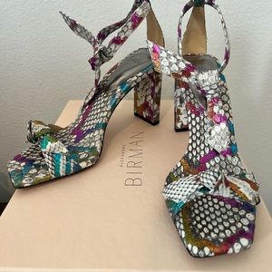 Alexandre Birman python sandals